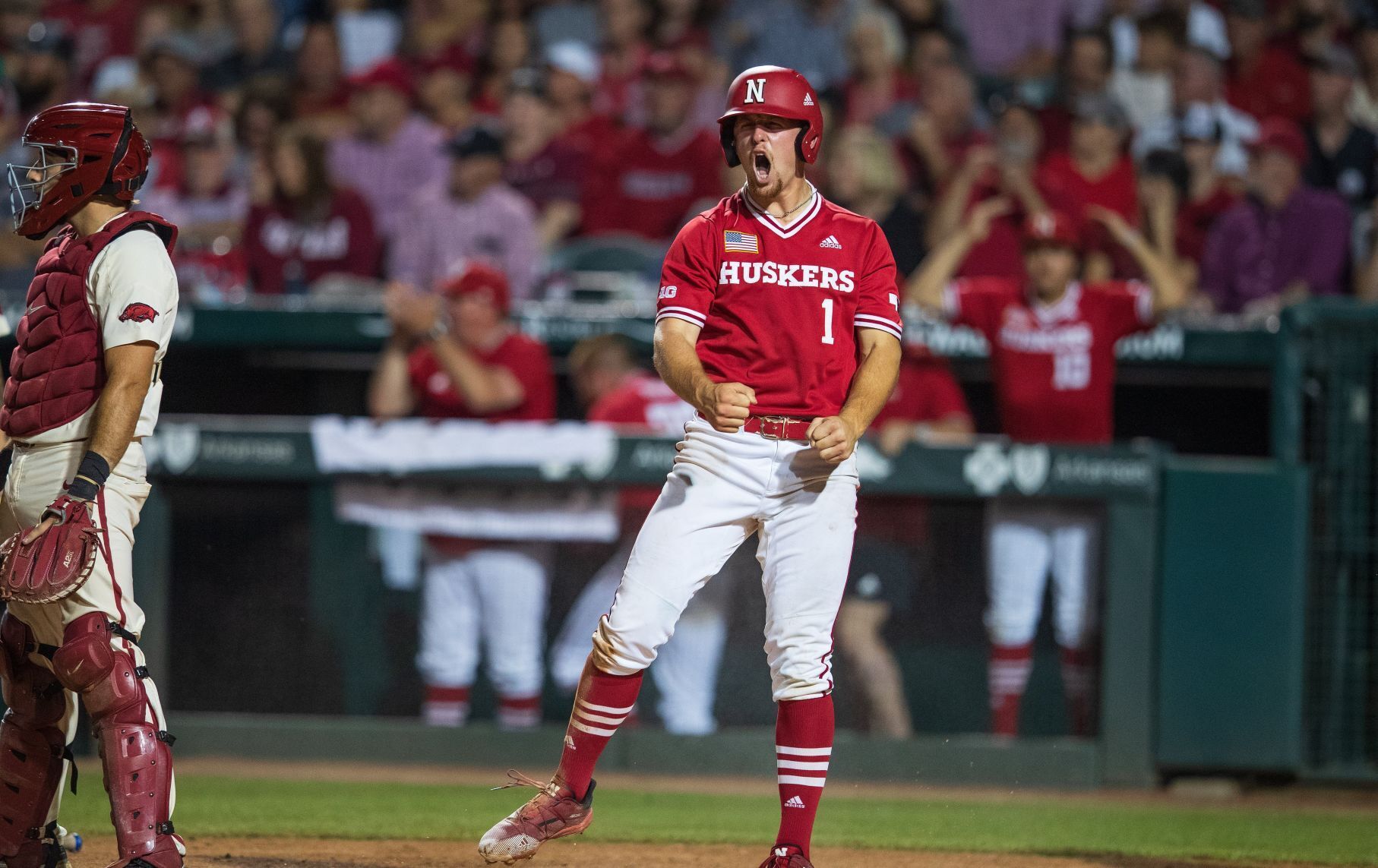 Nebraska vs. Arkansas, 6.6